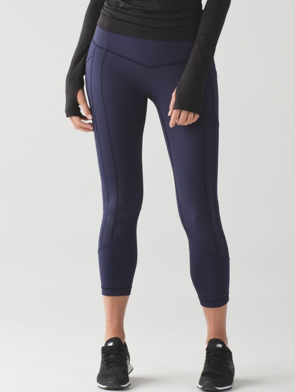 Lululemon All The Right Places Crop II Deep Indigo Size 6